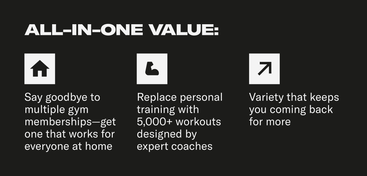 All-in-one value