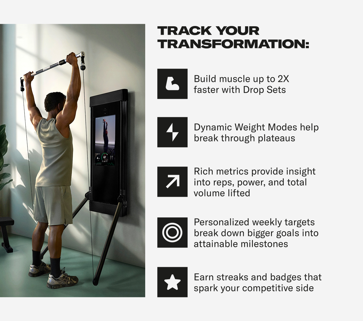 Track your transformation