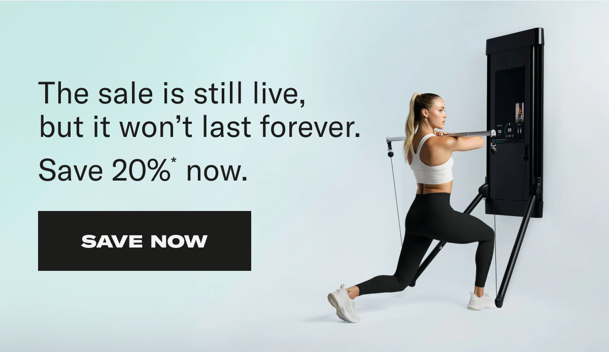Sale still live save 20% now