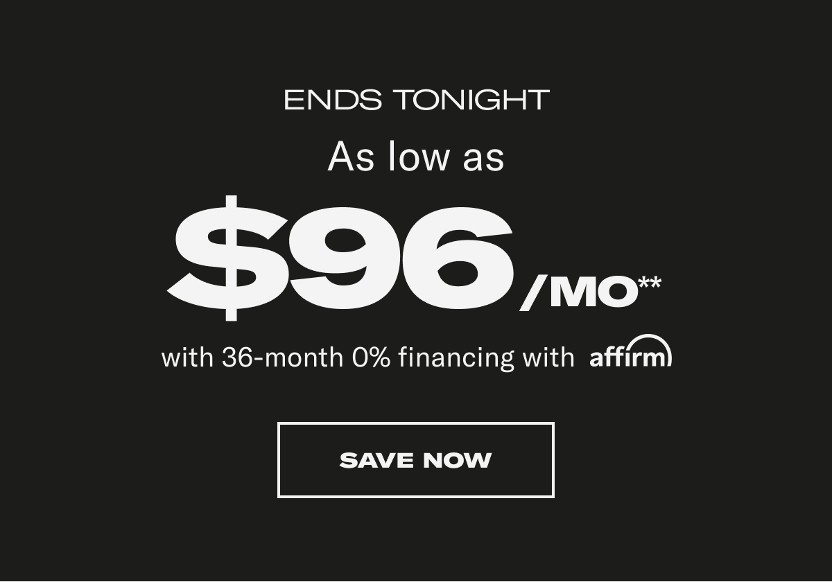 ends tonight. save now