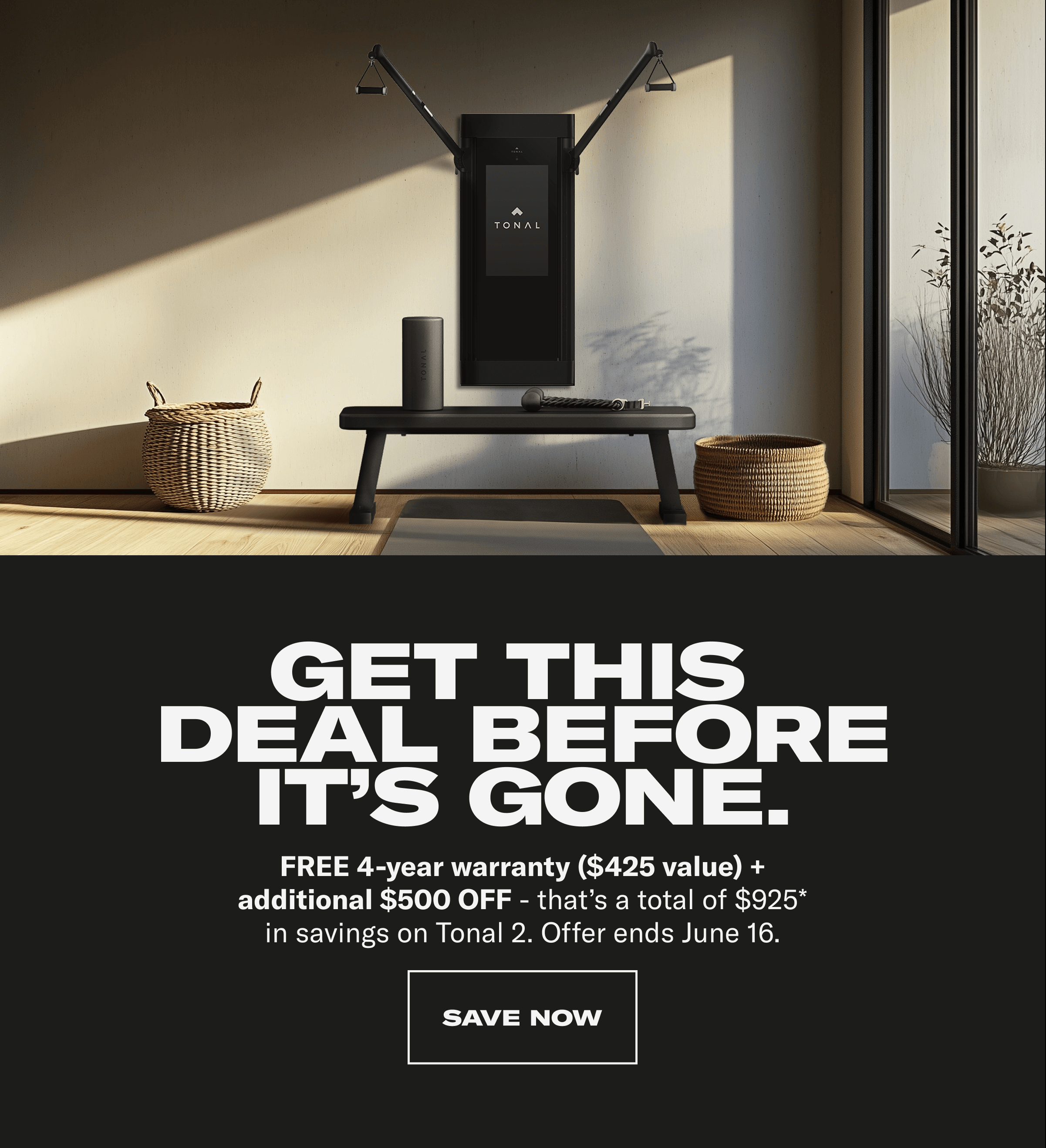 Get this deal before it's gone. Save Now