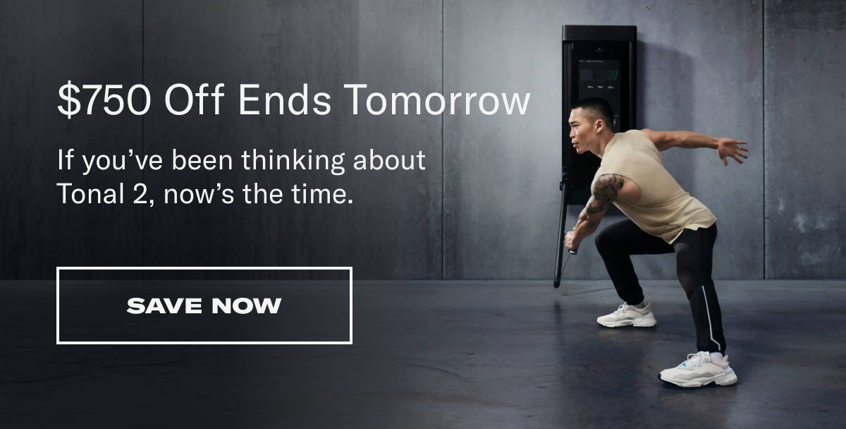 $750 OFF ends tomorrow. Save now