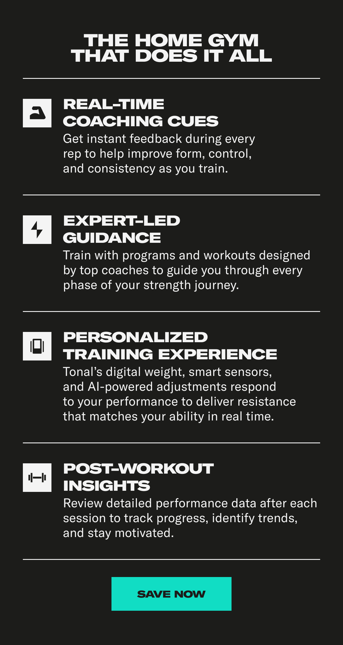 The Home Gym That Does It All. Save Now