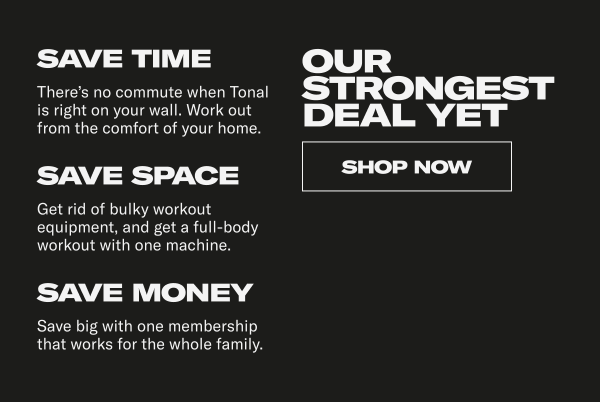 Our Strongest Deal Yet. Shop Now