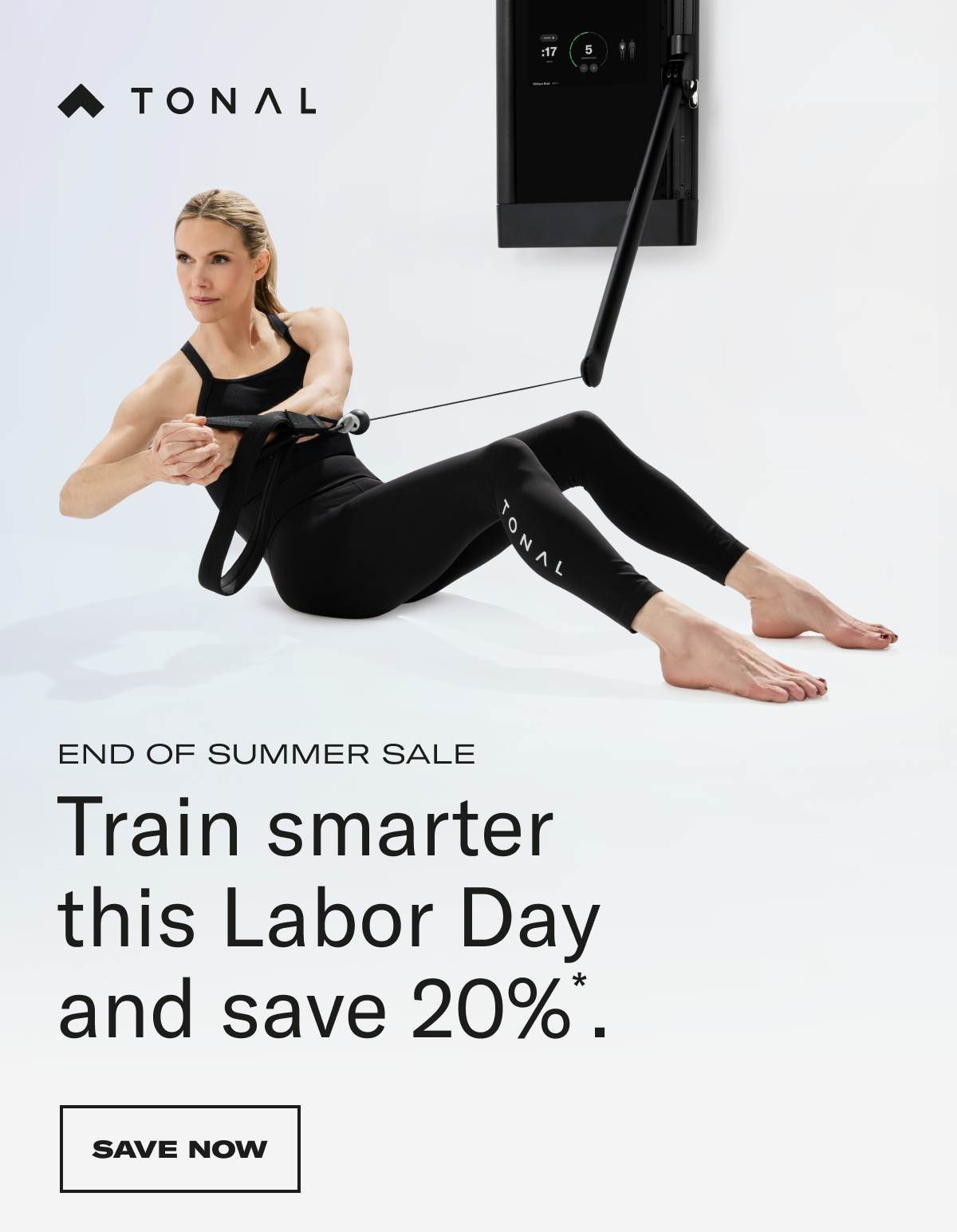 End of summer sale train smarter save 20%