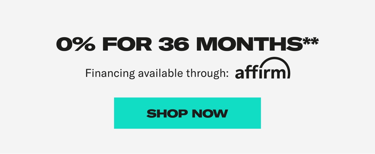 0% For 36 Months** 0% For 36 Months**