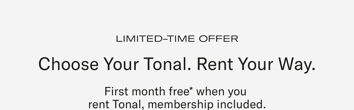 Limited - time offer