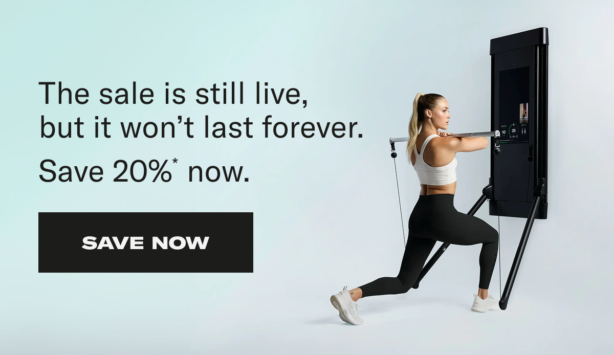 the sale is still live, but it won't last forever. Save 20% now