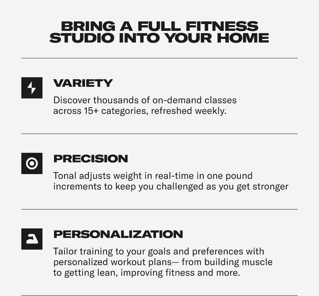 Bring a full fitness studio into your home