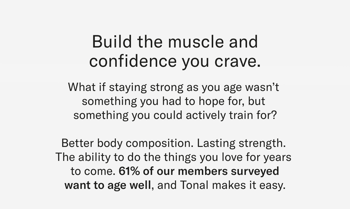 Build the muscle and confidence you crave