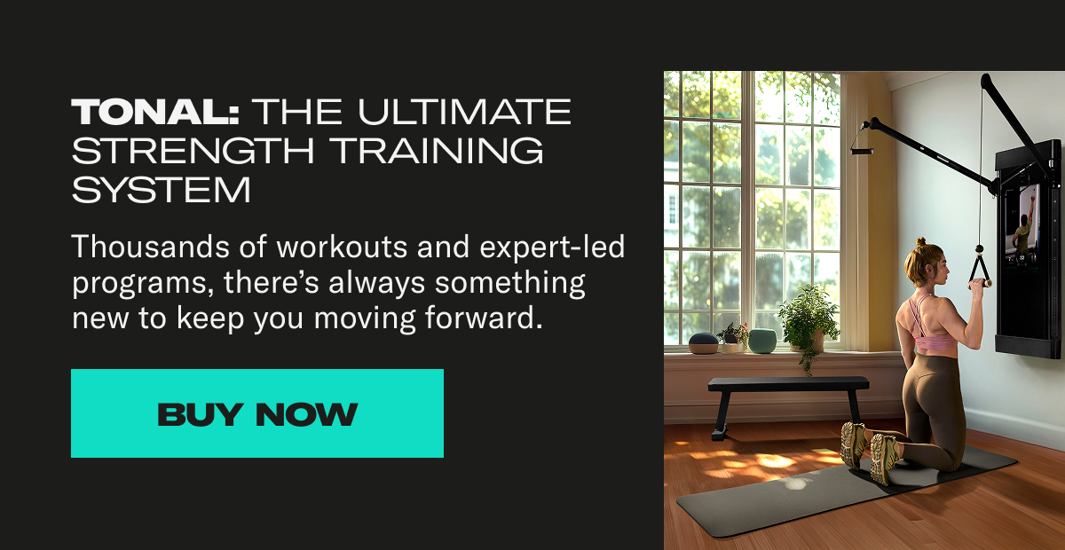 Tonal: The ultimate strength training system. Buy Now