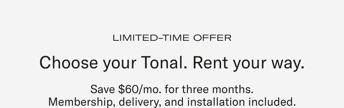Limited - time offer