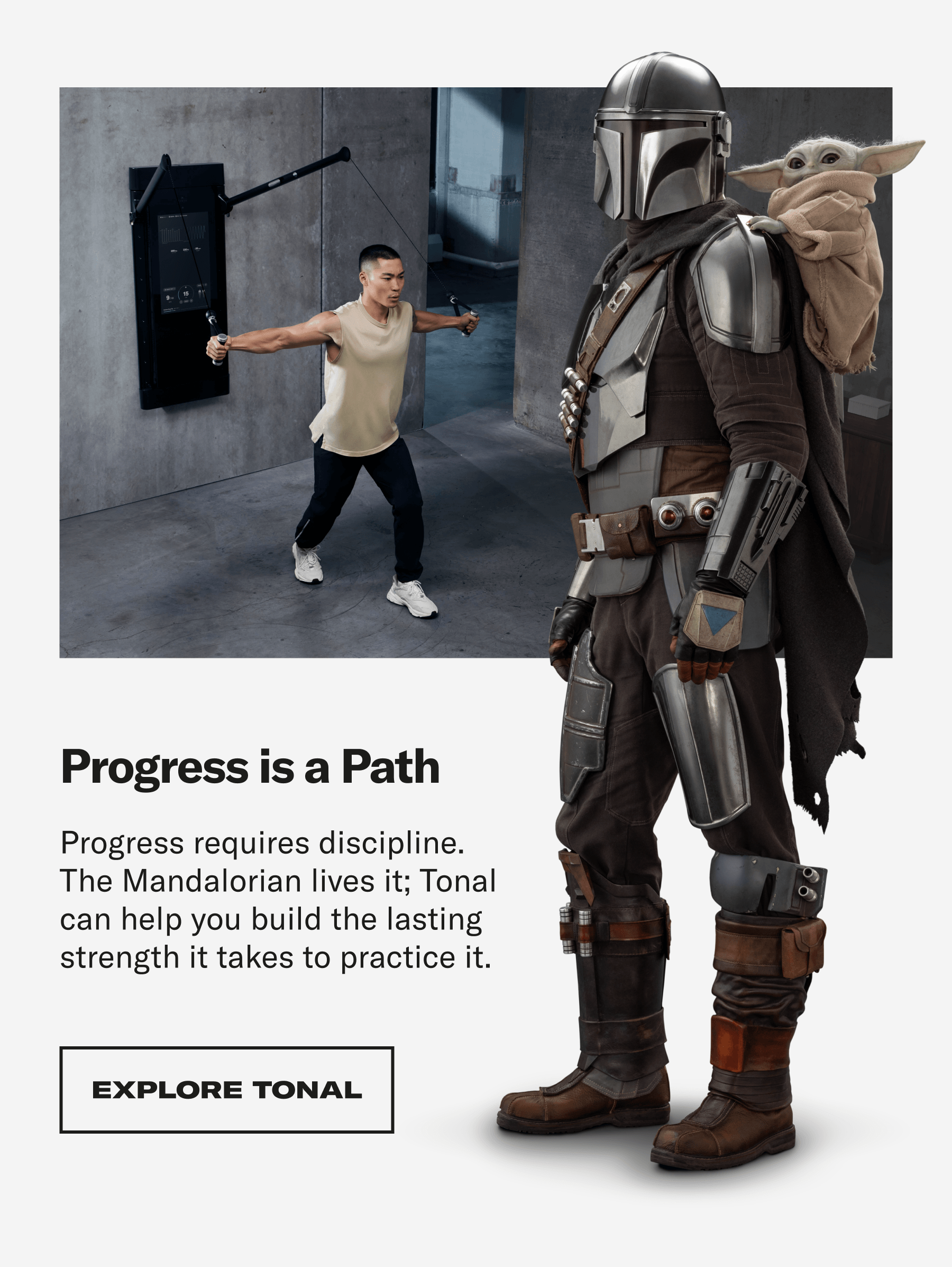 Progress is a path. Explore Tonal