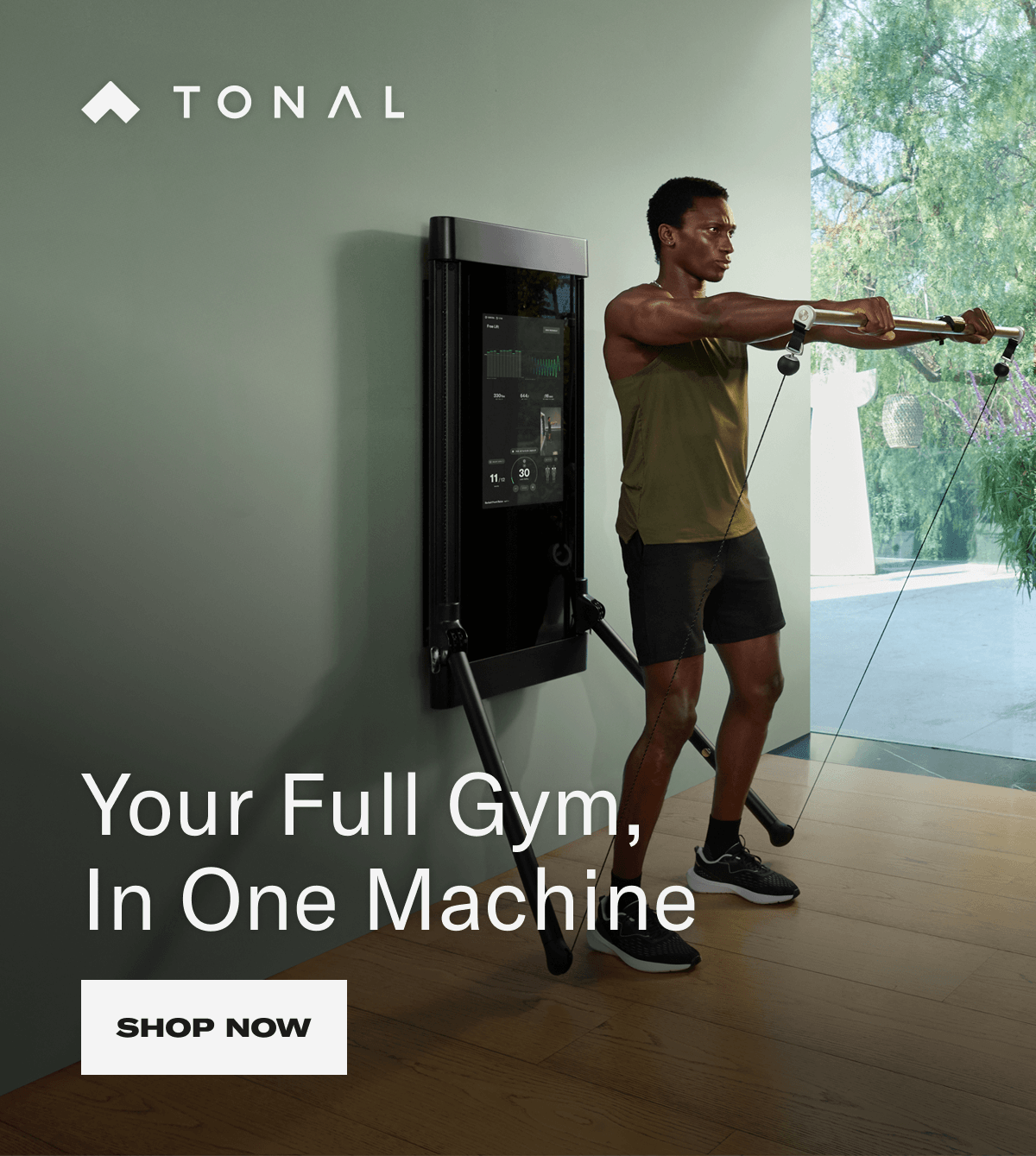 Your full Gym, in one machine. shop now