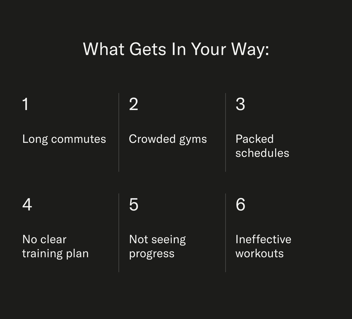 Why get in you way.