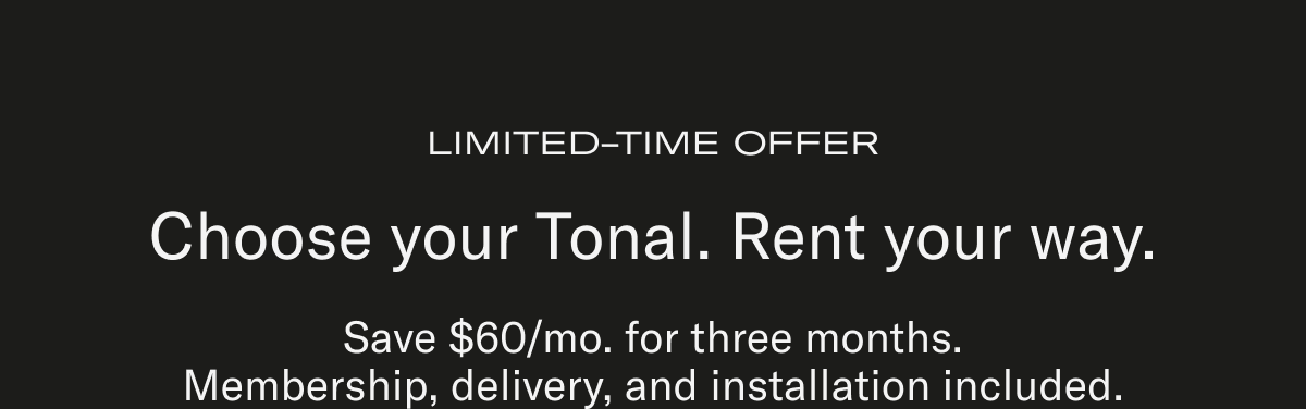 Limited - time offer