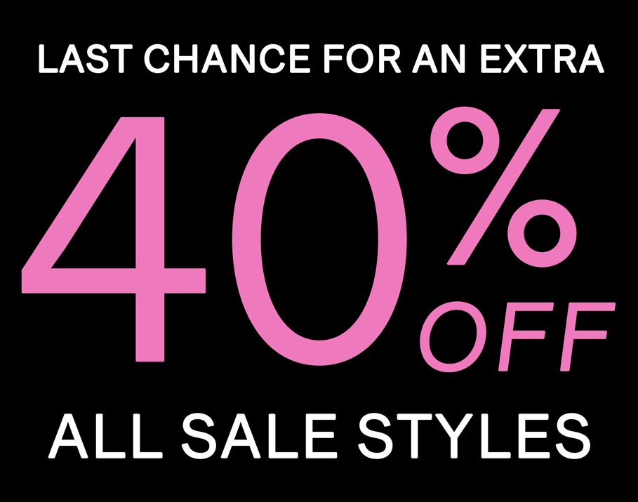 Sale-on-Sale: Extra 40% Off All Sale Items