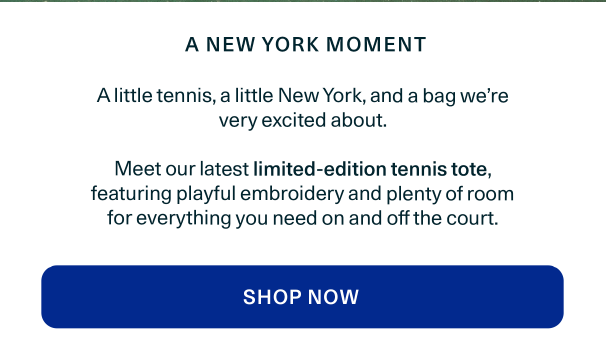 Shop embroidered Tennis Backpack Tote