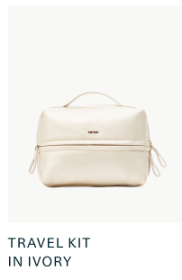 Travel Kit in Ivory