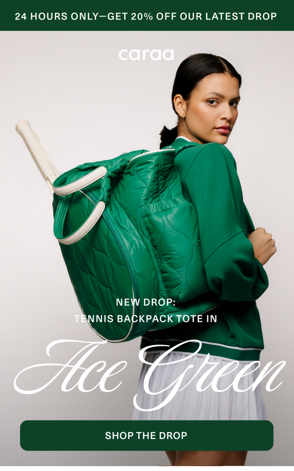 Shop the Tennis Backpack Tote in Ace Green
