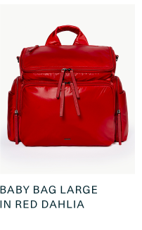 Baby Bag in Red Dahlia
