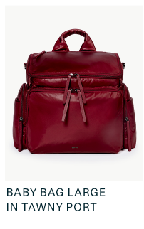 Baby Bag Large Tawny Port