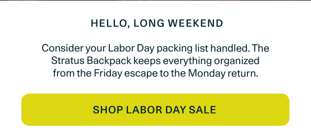 Shop the Labor Day Sale