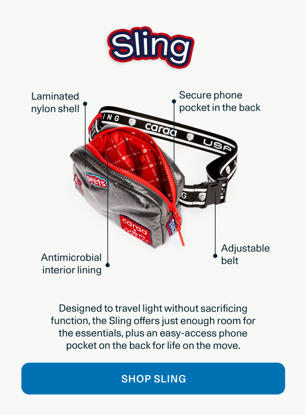 Caraa x USA Fencing Collection Sling in Steel