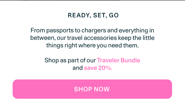 Shop Travel Accessories
