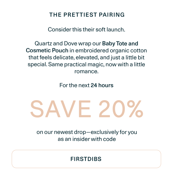 an image of a white and pink flyer with the text, the prettiest pairing