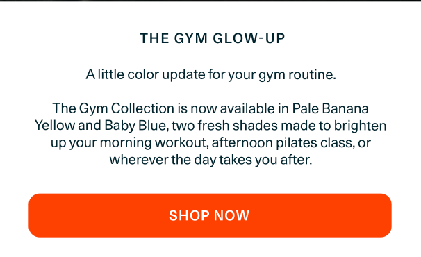 Introducing the Gym Collection