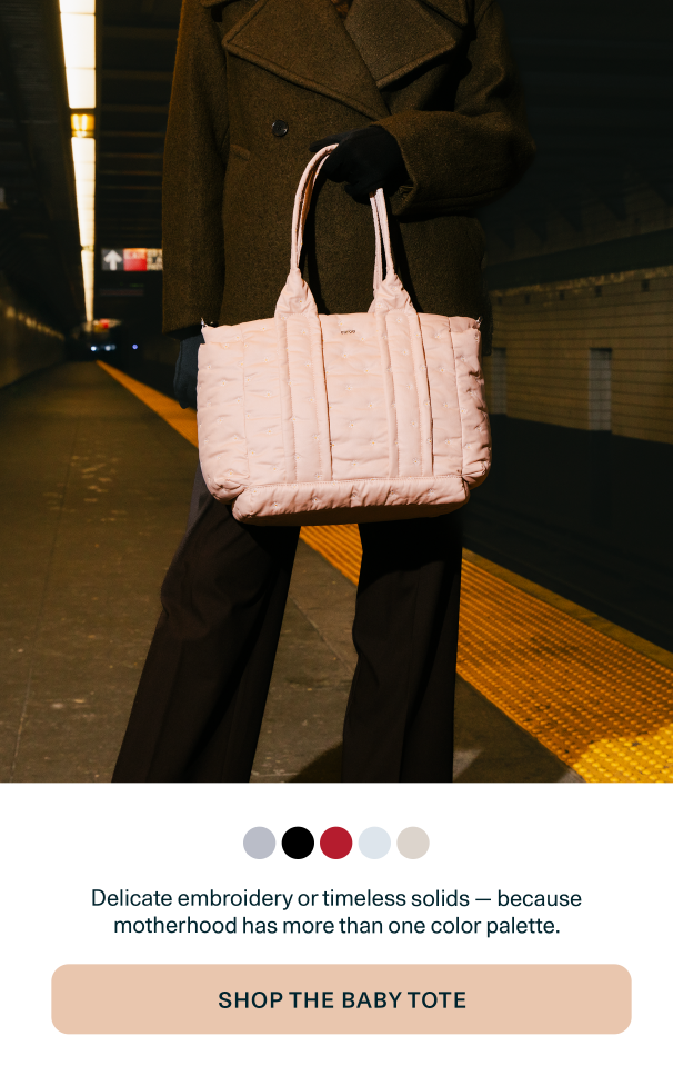 an image of a woman holding a white bag in a subway