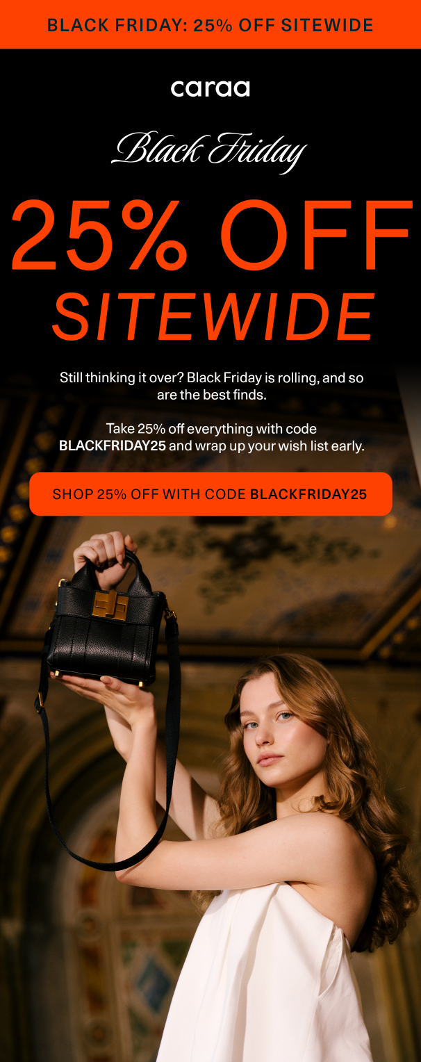 Shop 25% Off Sitewide with code BLACKFRIDAY25