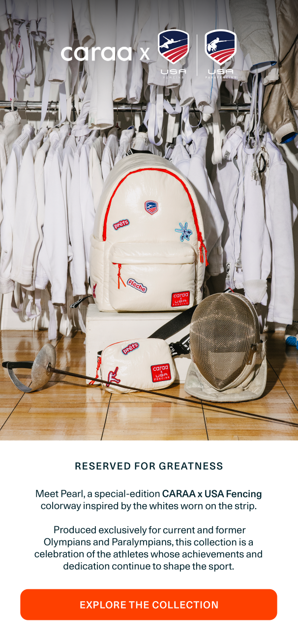 Caraa x USA Fencing Pearl Collection