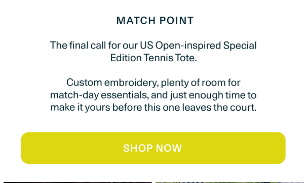 Shop embroidered Tennis Backpack Tote