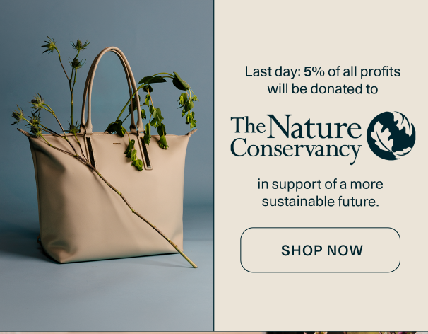 For one week 5% of all profits are being donated to the Nature Conservancy