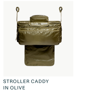 Stroller Caddy in Olive