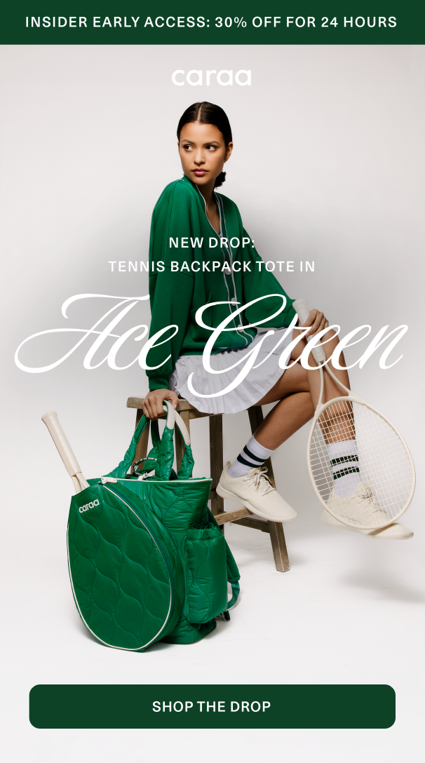 Shop the Tennis Backpack Tote in Ace Green