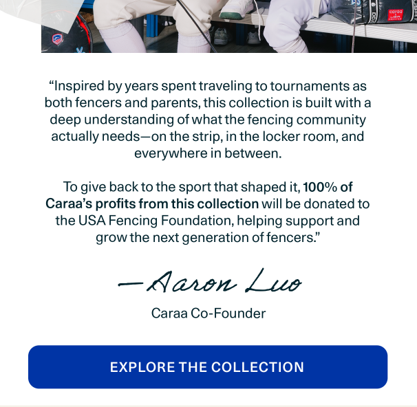 Caraa x USA Fencing Collection