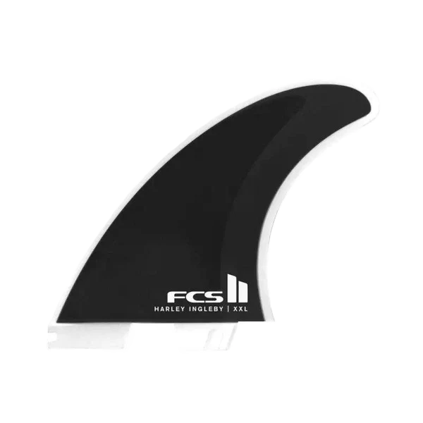FCS II Thruster Harley Ingleby Longboard Black tri-fin set