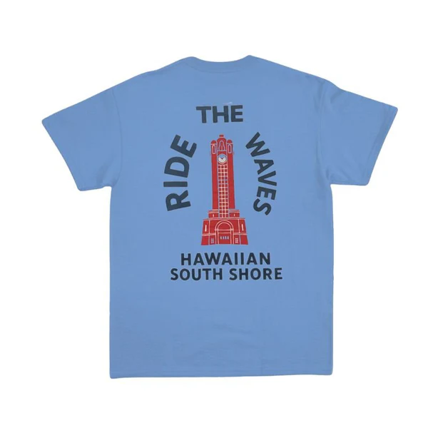 Hawaiian South Shore Tower Collection - exclusive t-shirts and sweaters made in Hawaii