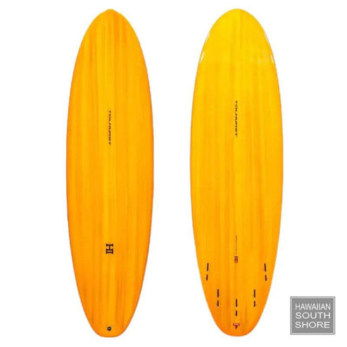 Harley Ingleby MOE Thunderbolt Red surfboard with lightweight EPS core