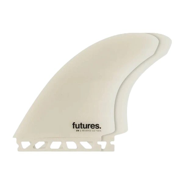 Futures EN Reverse Twin 3/2 Fiberglass Grey fin set