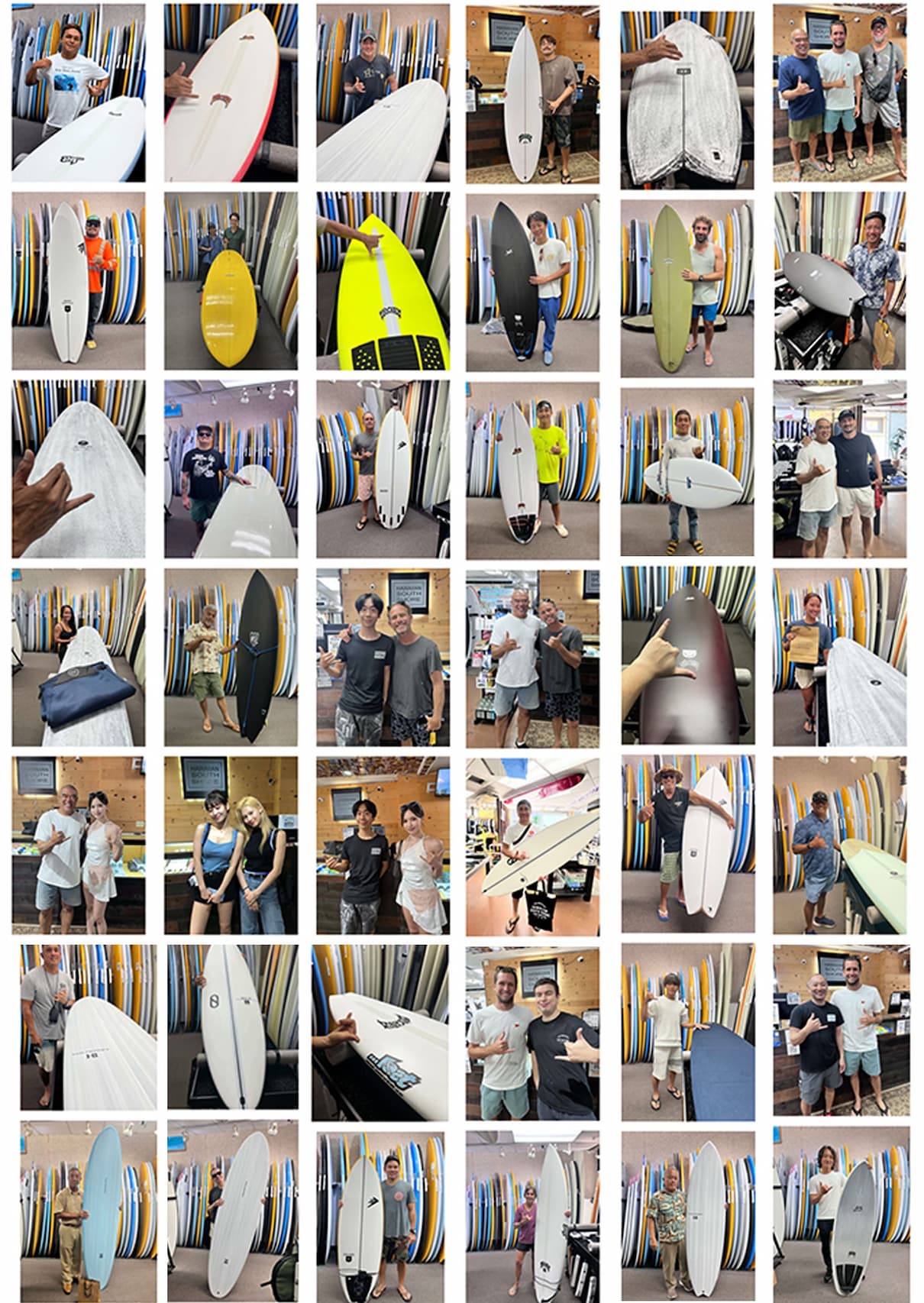 Customer photo gallery