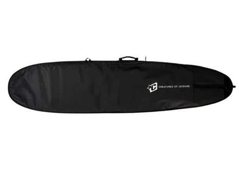CreaturesofLeisure Longboard Double Bag in black and silver