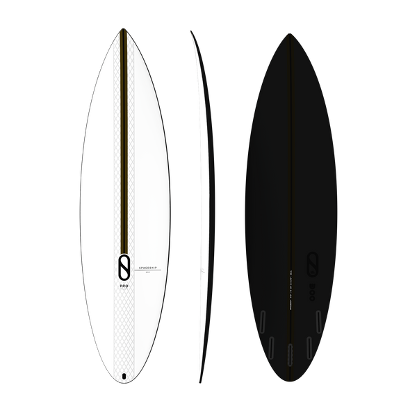 Firewire Spaceship Proflex surfboard by Mike Woo and Kelly Slater