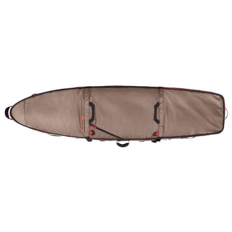 VEIA John John Florence Wheeled 4 Board Travel Coffin Bag in Coyote
