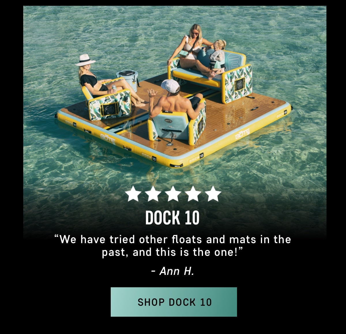 Dock 10 // 5 Star Reviews