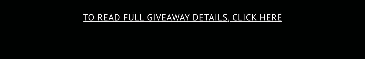 Giveaway Details