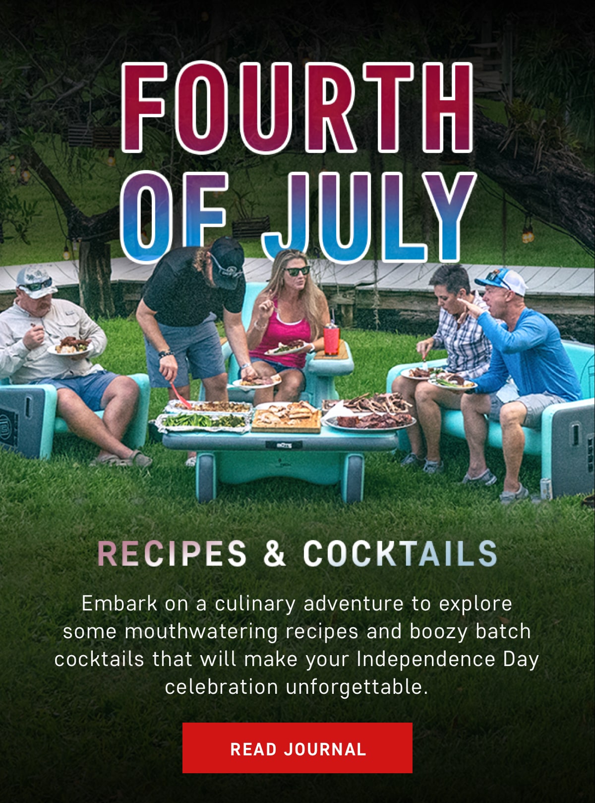 July 4th Recipes & Cocktails